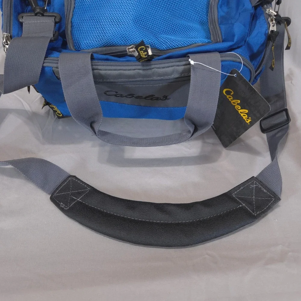 Cabelas Catch-All Gear Bag Weather Resistant 6 Pocket Fishing Hunting Travel NWT